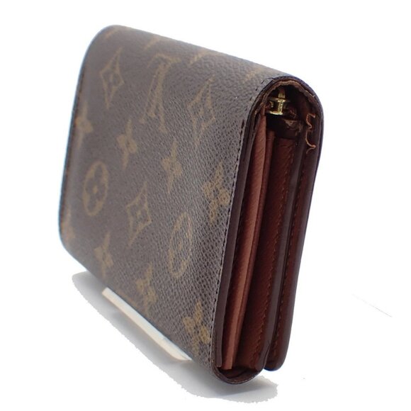 LOUIS VUITTON Porte Monnaie Billets Tresor Wallet Monogram Brown M61730 07EF433 - Picture 4 of 16